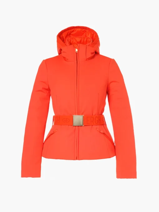 Ski Jassen-Goldbergh GISELLE FAUX BORDER Ski Jacket orange