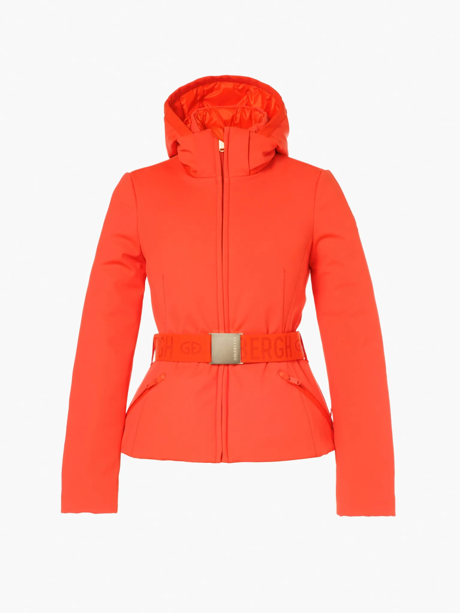 Ski Jassen-Goldbergh GISELLE FAUX BORDER Ski Jacket orange