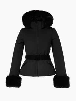 Ski Jassen-Goldbergh GISELLE FAUX BORDER Ski Jacket black