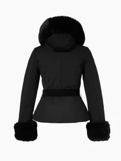 Ski Jassen-Goldbergh GISELLE FAUX BORDER Ski Jacket black