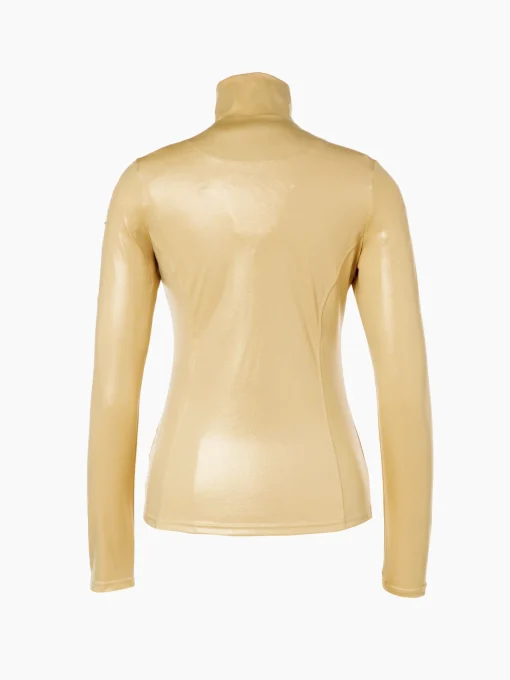 Longsleeves & T-Shirts|Pully'S-Goldbergh GLAMOUR Ski Pully gold