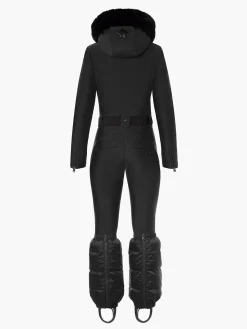 Ski Pakken-Goldbergh GLISSER FAUX BORDER Ski Suit black
