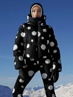Ski Jassen-Goldbergh GRAND Ski Jacket Dot black