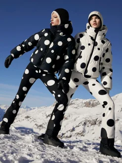 Ski Jassen-Goldbergh GRAND Ski Jacket Dot black