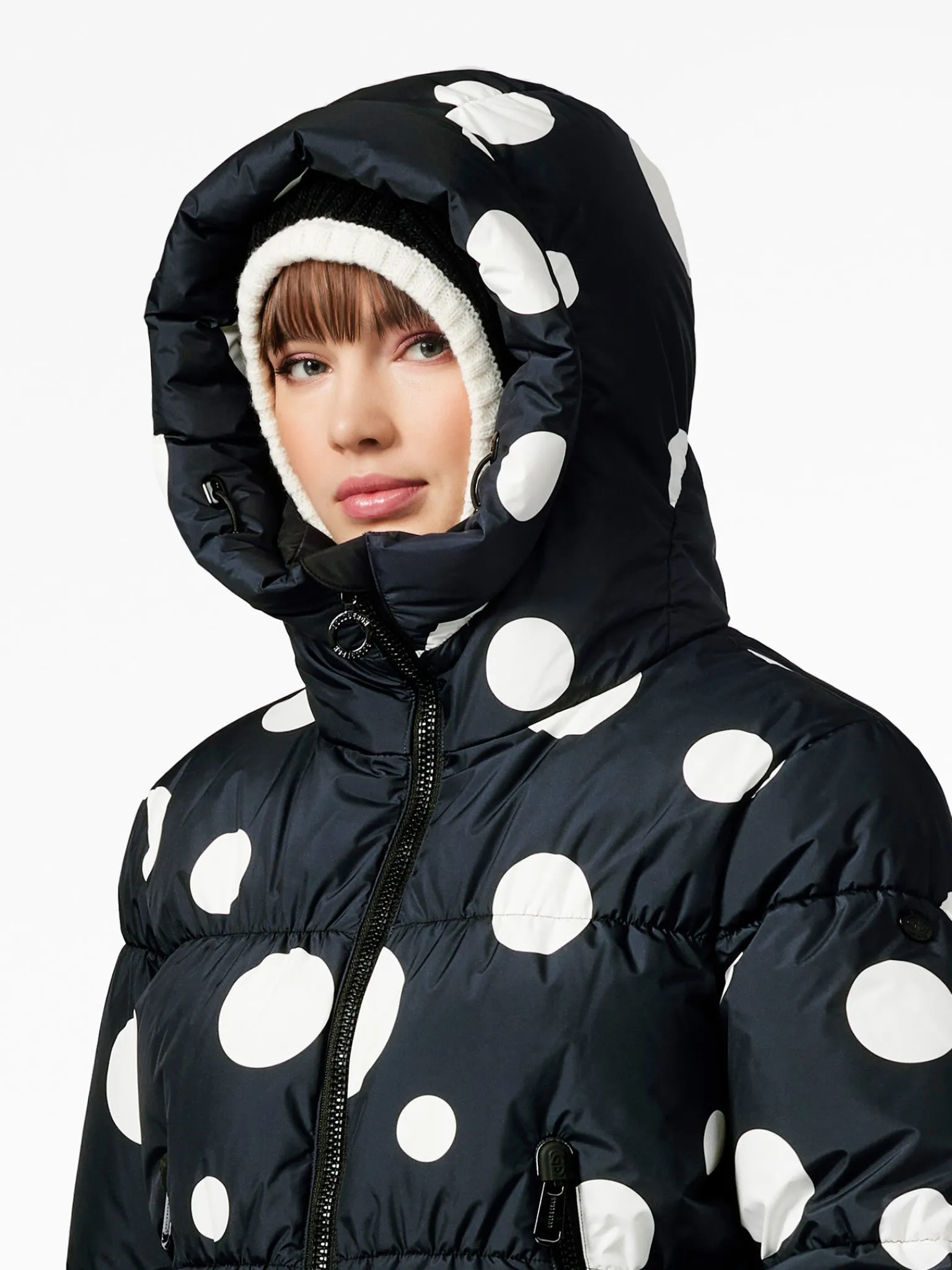 Ski Jassen-Goldbergh GRAND Ski Jacket Dot black