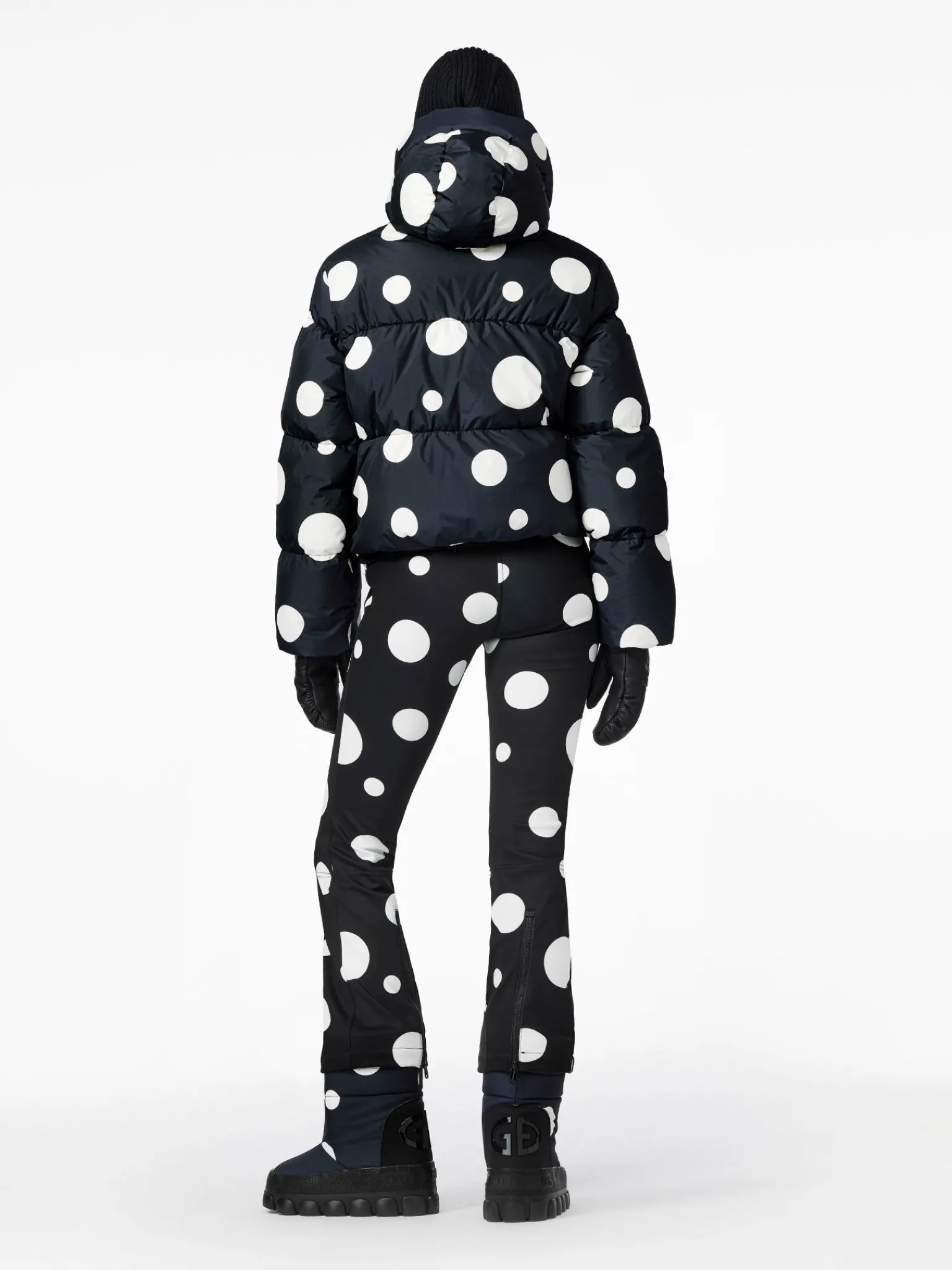 Ski Jassen-Goldbergh GRAND Ski Jacket Dot black