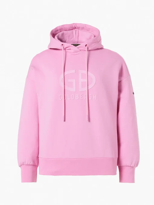 Matching Sets|Sweaters & Hoodies-Goldbergh HARVARD Hoodie miami pink