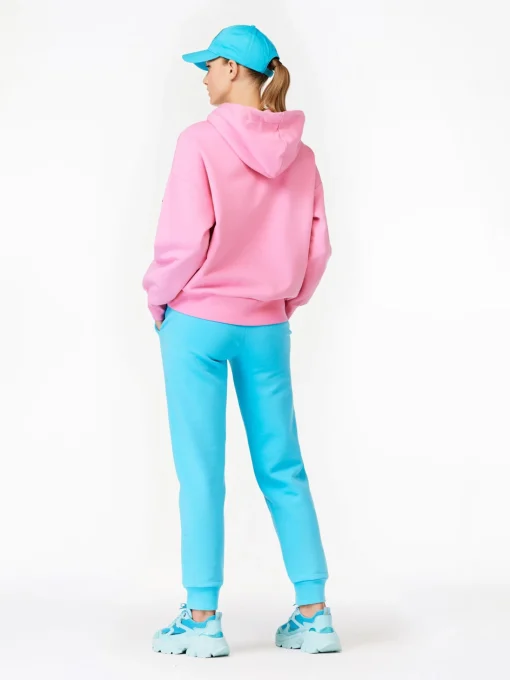 Matching Sets|Sweaters & Hoodies-Goldbergh HARVARD Hoodie miami pink