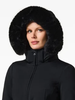 Ski Jassen-Goldbergh Hida Faux Border Ski Jacket Black