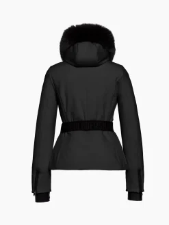 Ski Jassen-Goldbergh Hida Faux Border Ski Jacket Black