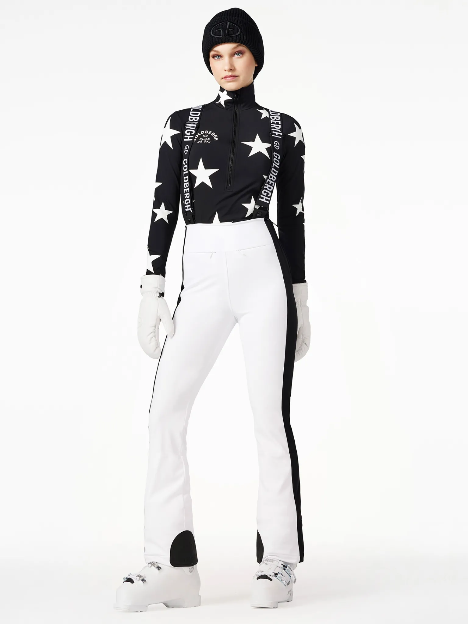 Ski Broeken-Goldbergh HIGH END Ski Pants white