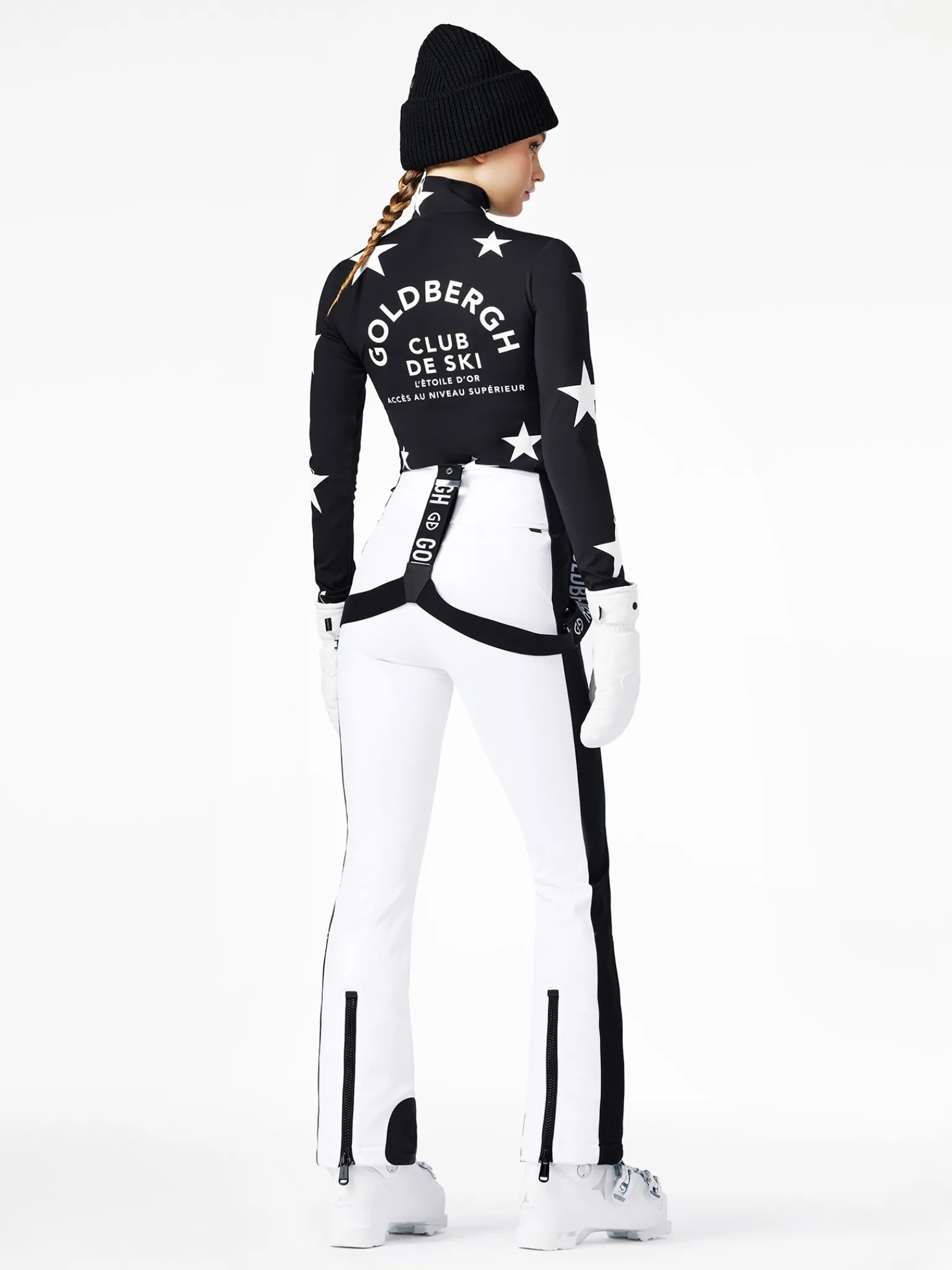 Ski Broeken-Goldbergh HIGH END Ski Pants white