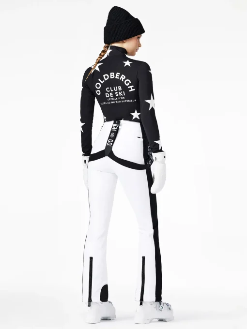 Ski Broeken-Goldbergh HIGH END Ski Pants white
