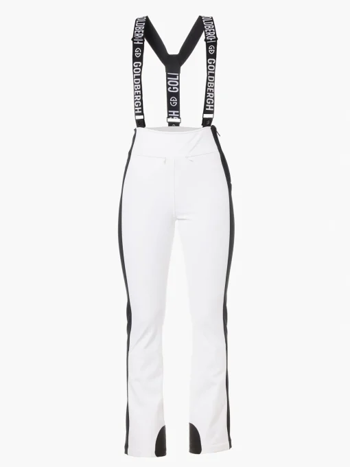 Ski Broeken-Goldbergh HIGH END Ski Pants white