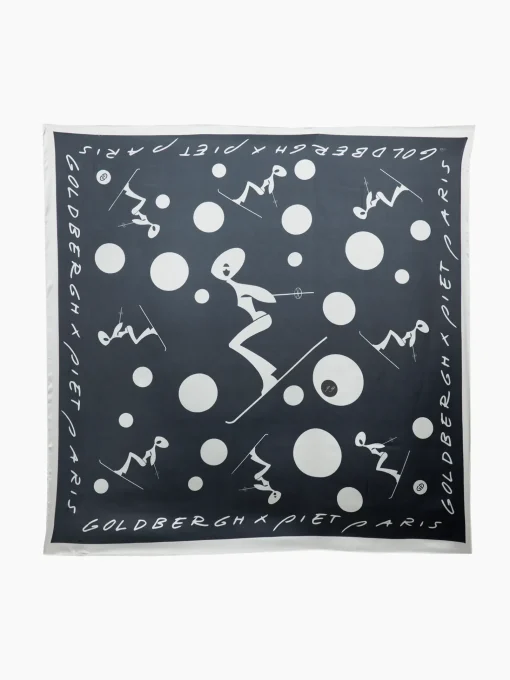 Accessories|Accessories-Goldbergh LA COURSE Scarf black