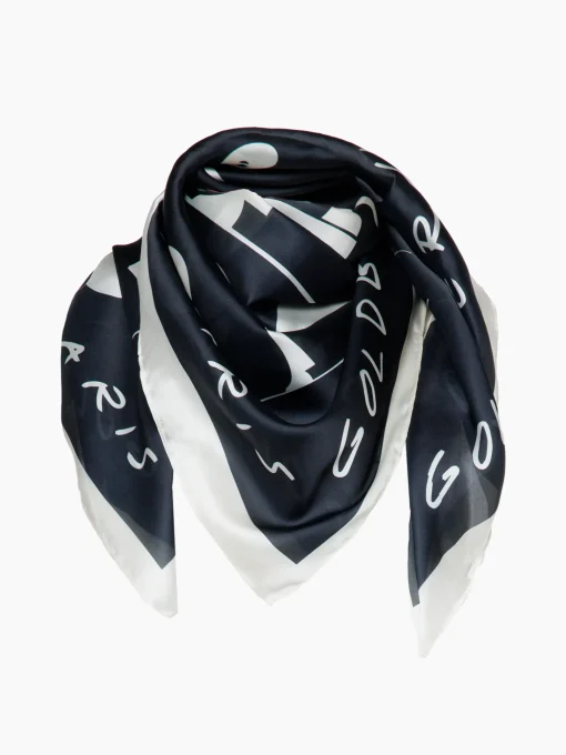 Accessories|Accessories-Goldbergh LA COURSE Scarf black