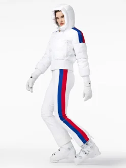 Ski Jassen-Goldbergh LA FACE Ski Jacket white