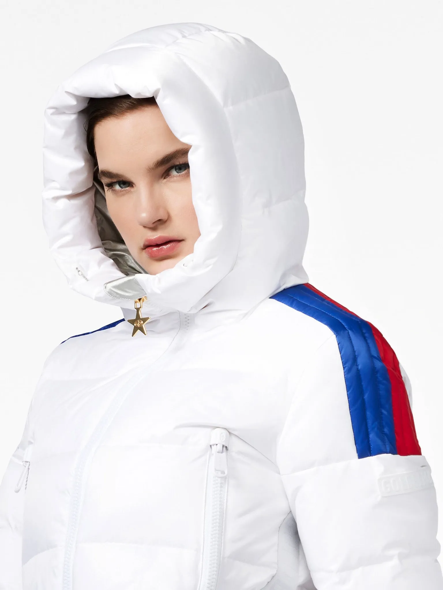 Ski Jassen-Goldbergh LA FACE Ski Jacket white