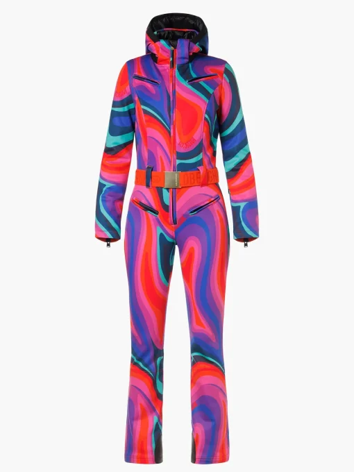 Ski Pakken-Goldbergh LA FÊTE Ski Suit absinthe rainbow