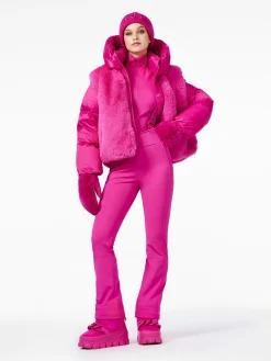 Ski Jassen-Goldbergh LA REINE Ski Jacket passion pink