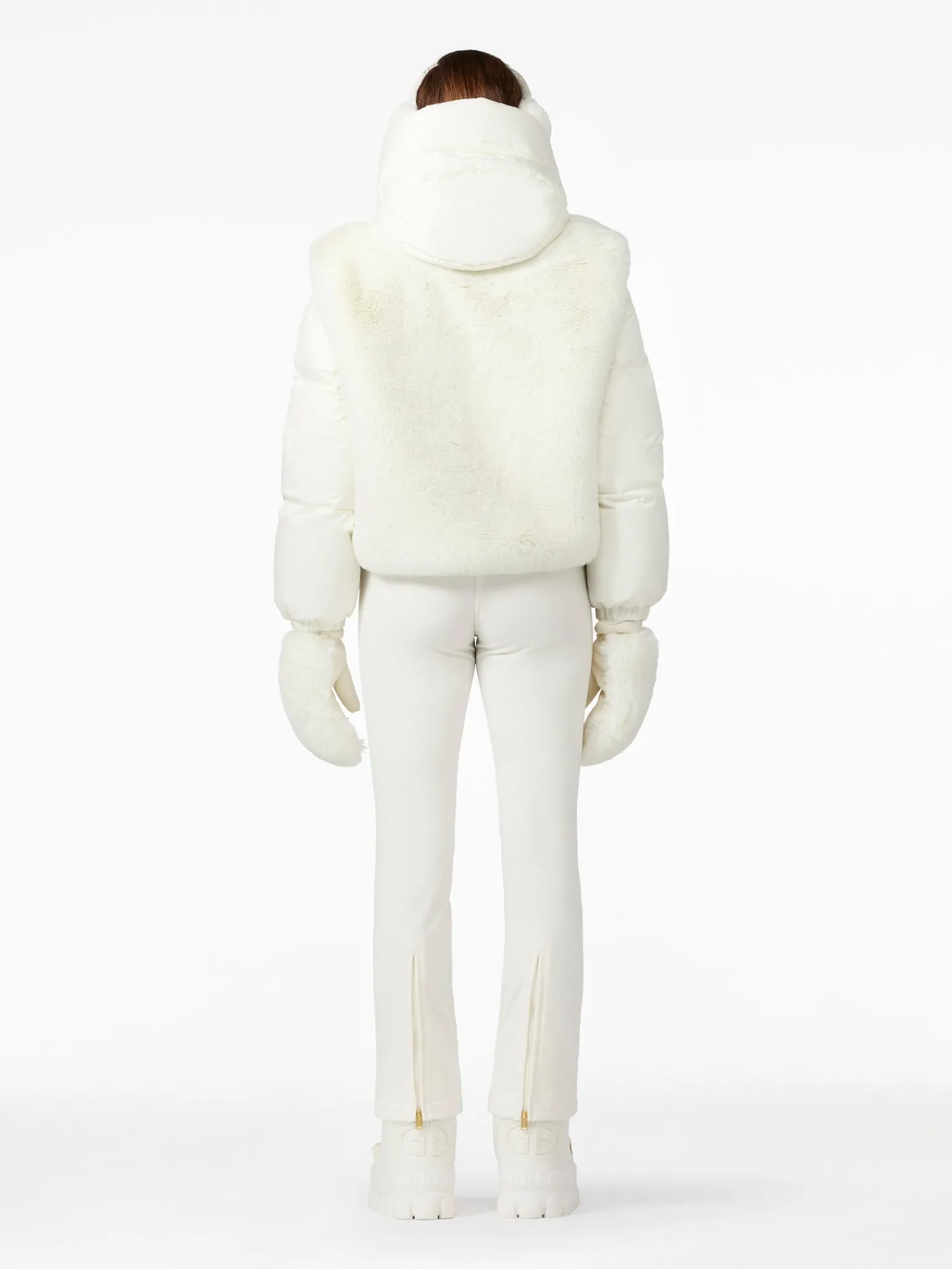 Ski Jassen-Goldbergh LA REINE Ski Jacket cream