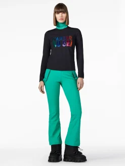 Longsleeves And T-Shirts|Longsleeves & T-Shirts-Goldbergh LE COEUR Long Sleeve Tee black