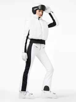 Ski Jassen-Goldbergh LINA Ski Bodywarmer cream