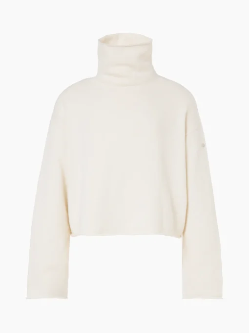 Chalet Wear|Sweaters & Hoodies-Goldbergh LOURDES Long Sleeve Knit Sweater champagne