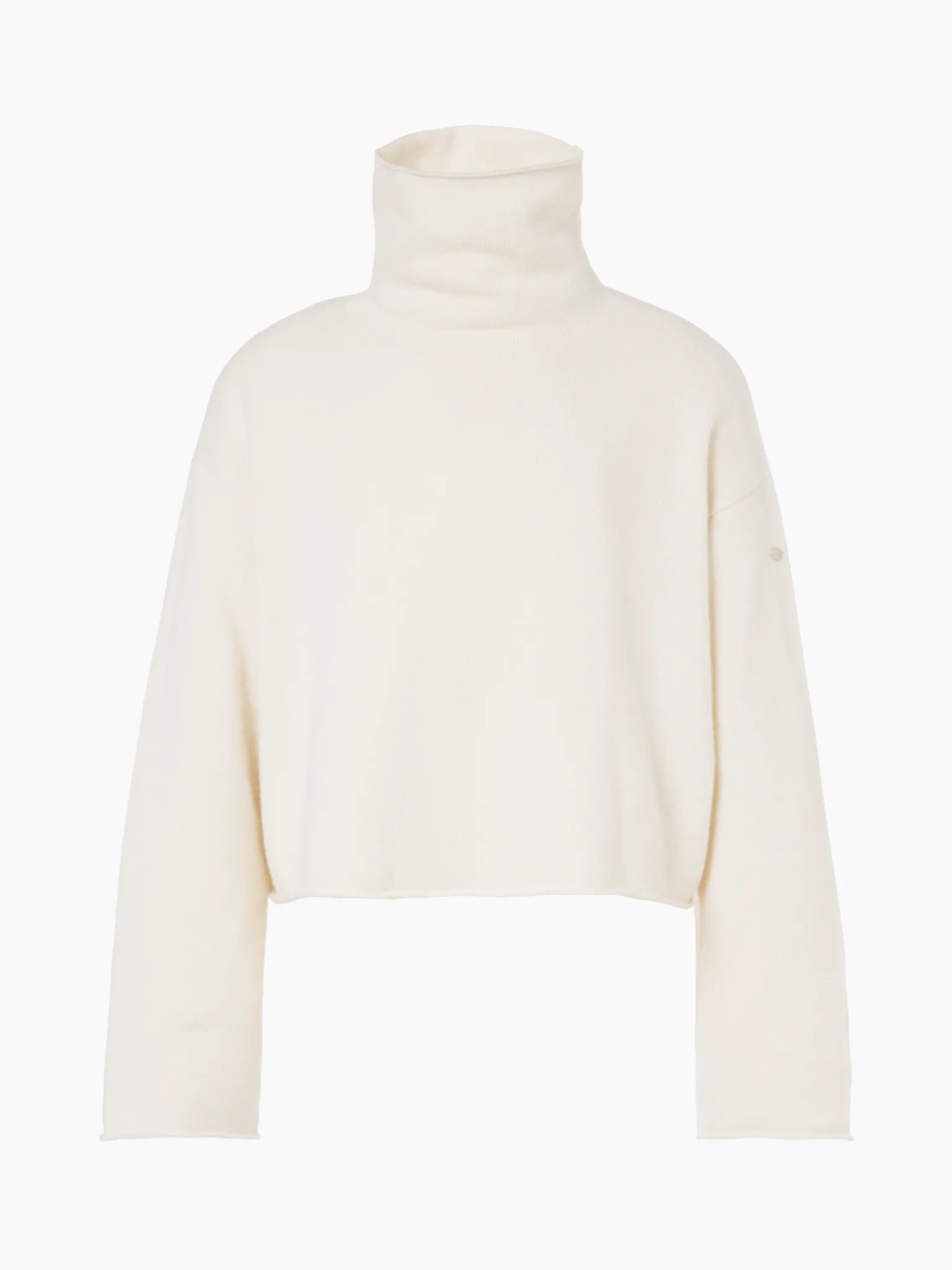 Chalet Wear|Sweaters & Hoodies-Goldbergh LOURDES Long Sleeve Knit Sweater champagne