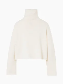 Chalet Wear|Sweaters & Hoodies-Goldbergh LOURDES Long Sleeve Knit Sweater champagne