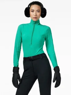 Longsleeves & T-Shirts|Pully'S-Goldbergh LUMI Ski Pully ice green