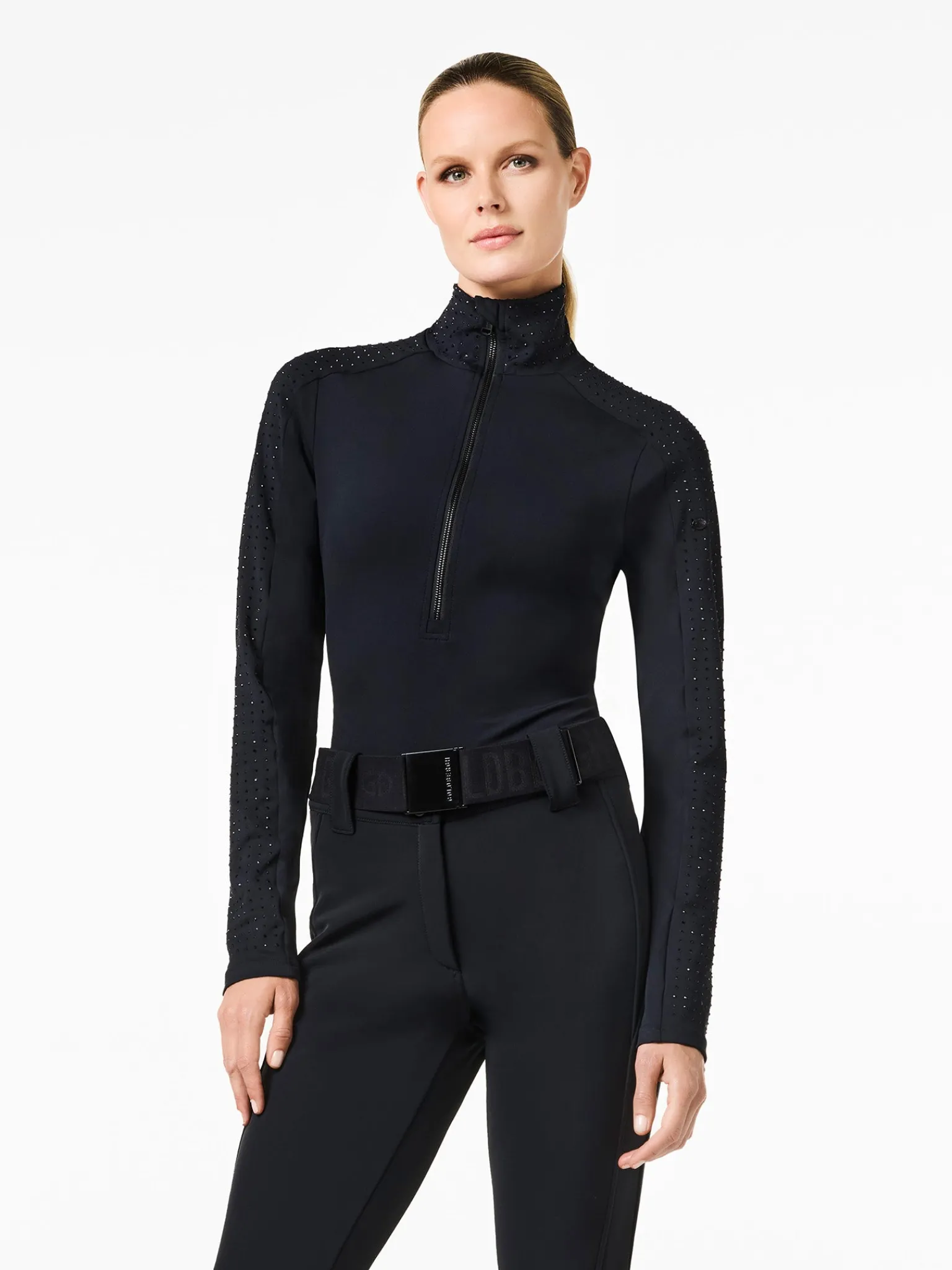 Longsleeves & T-Shirts|Pully'S-Goldbergh LUMI Ski Pully black