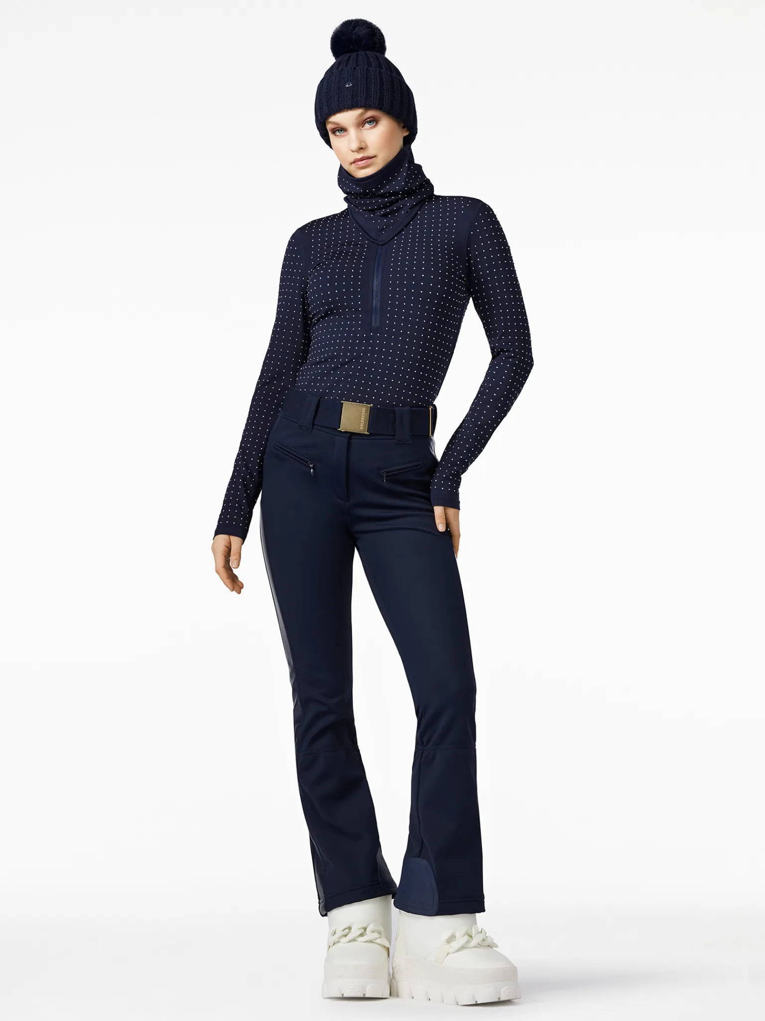 Longsleeves & T-Shirts|Pully'S-Goldbergh MARIE Ski Pully french blue