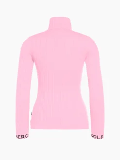 Chalet Wear|Longsleeves And T-Shirts-Goldbergh MIRA Long Sleeve Knit Sweater passion pink
