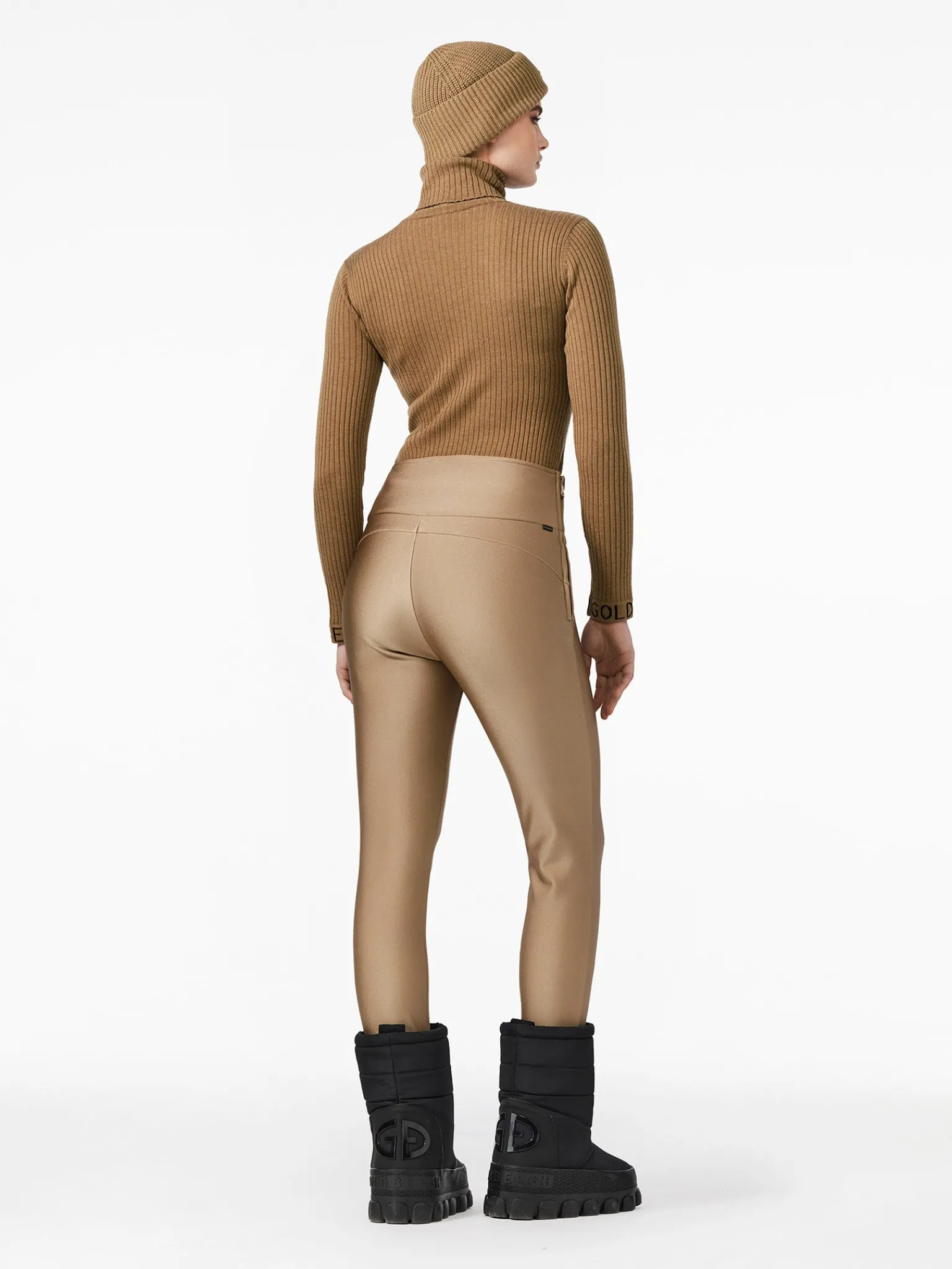Chalet Wear|Longsleeves And T-Shirts-Goldbergh MIRA Long Sleeve Knit Sweater marmottes