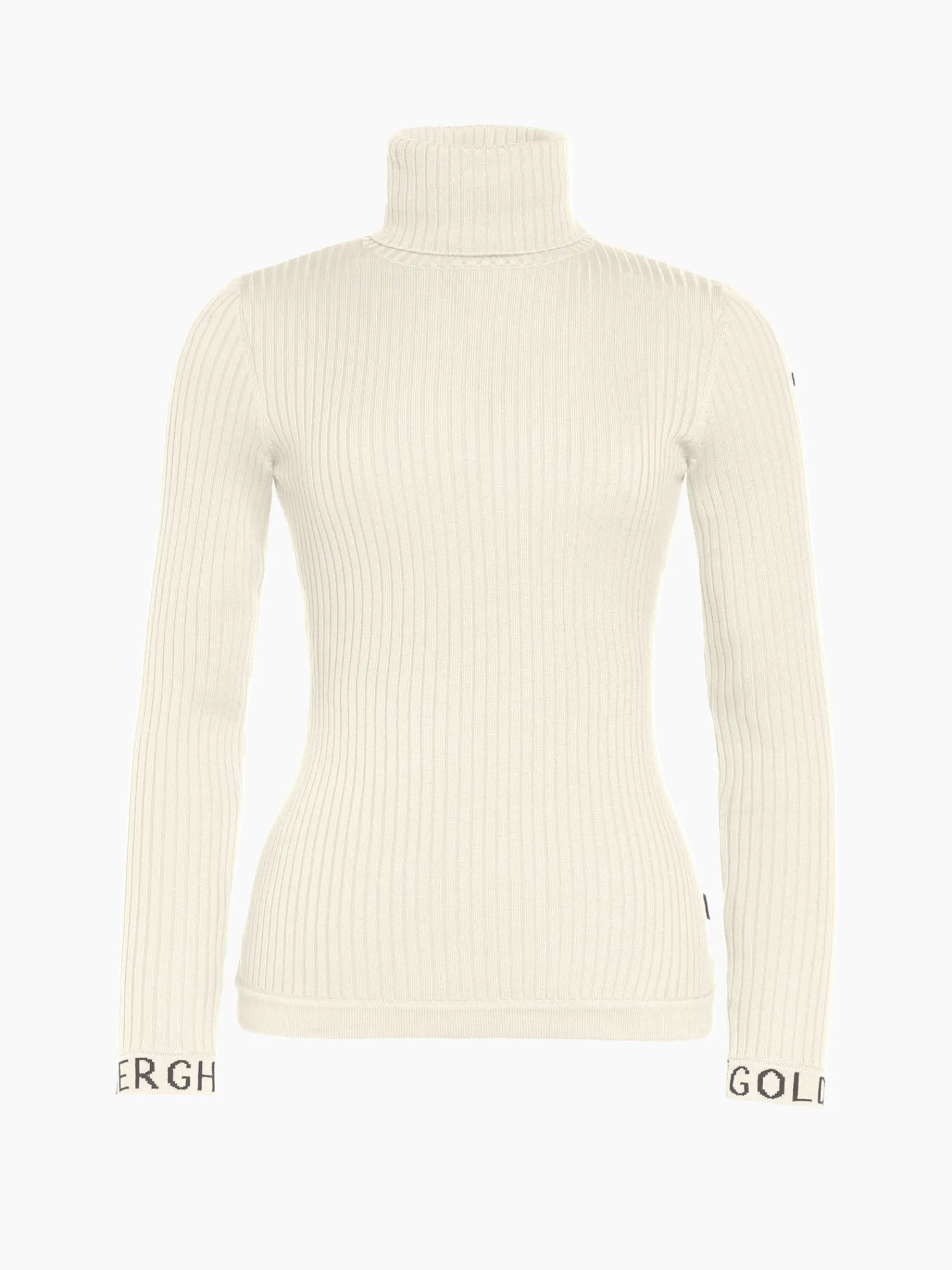 Chalet Wear|Longsleeves And T-Shirts-Goldbergh MIRA Long Sleeve Knit Sweater champagne