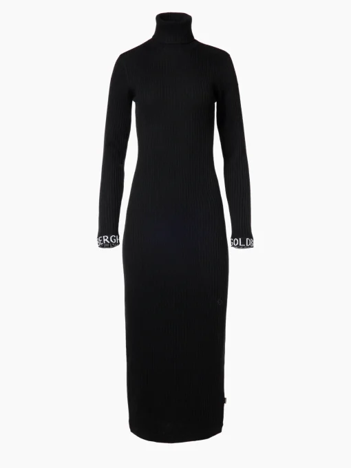 Chalet Wear-Goldbergh MIREILLE Long Sleeve Knit Dress black