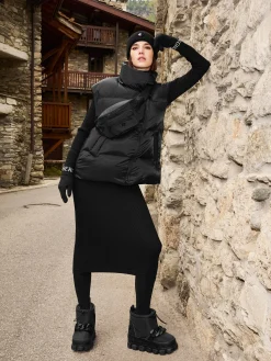 Chalet Wear-Goldbergh MIREILLE Long Sleeve Knit Dress black