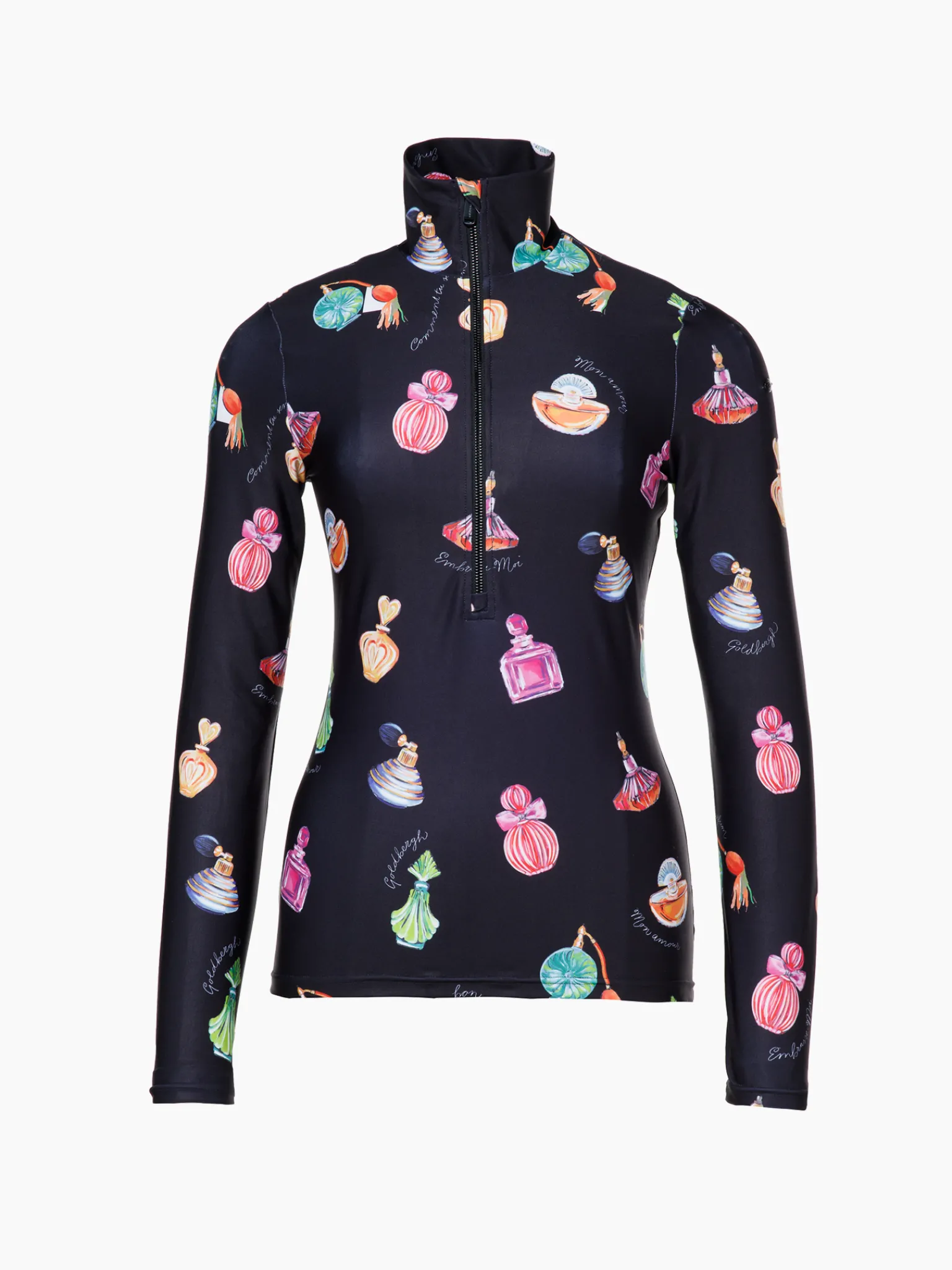 Longsleeves & T-Shirts|Pully'S-Goldbergh MUSK Ski Pully perfume black