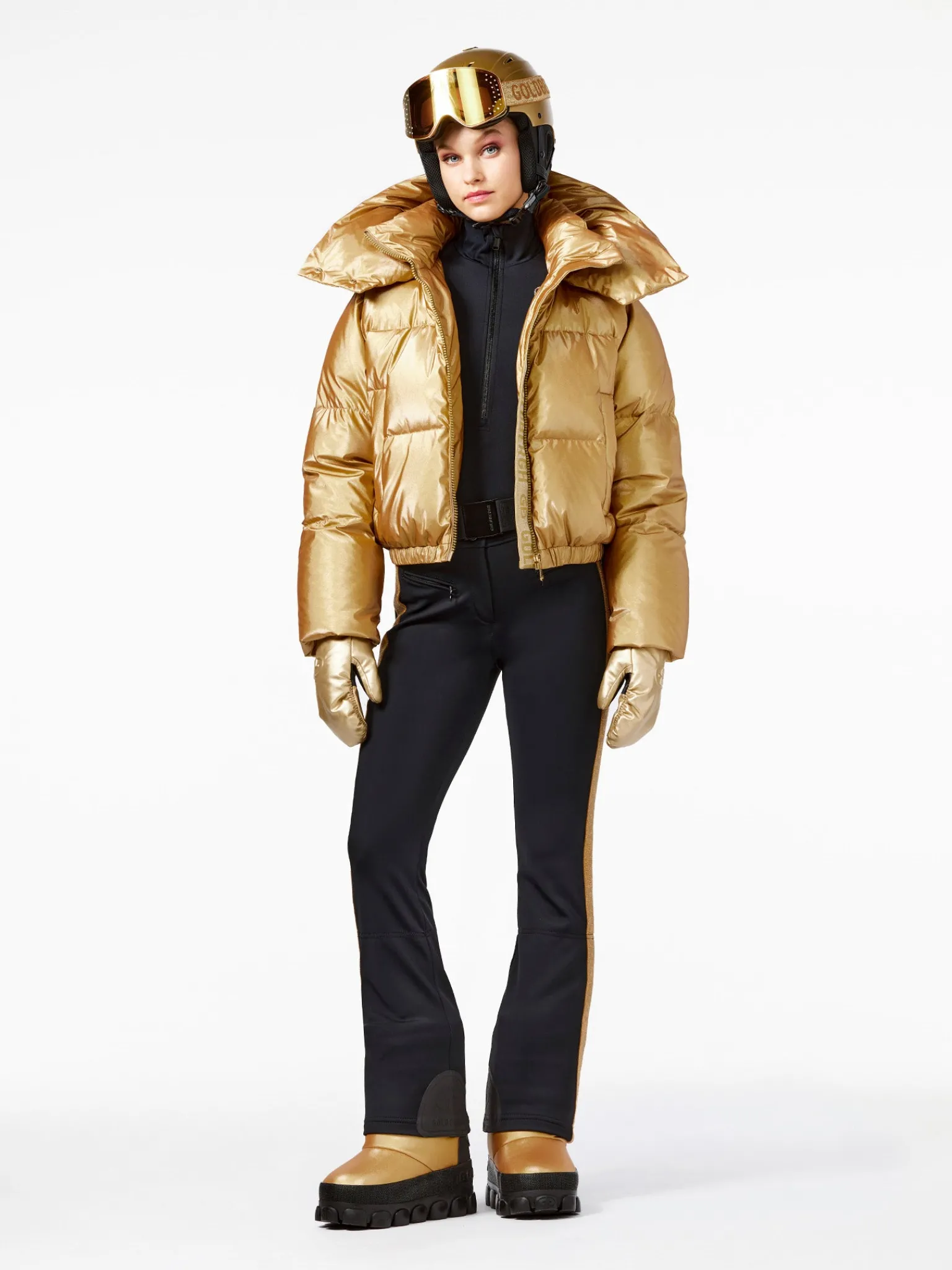 Ski Jassen-Goldbergh OCÉANE Ski Jacket gold