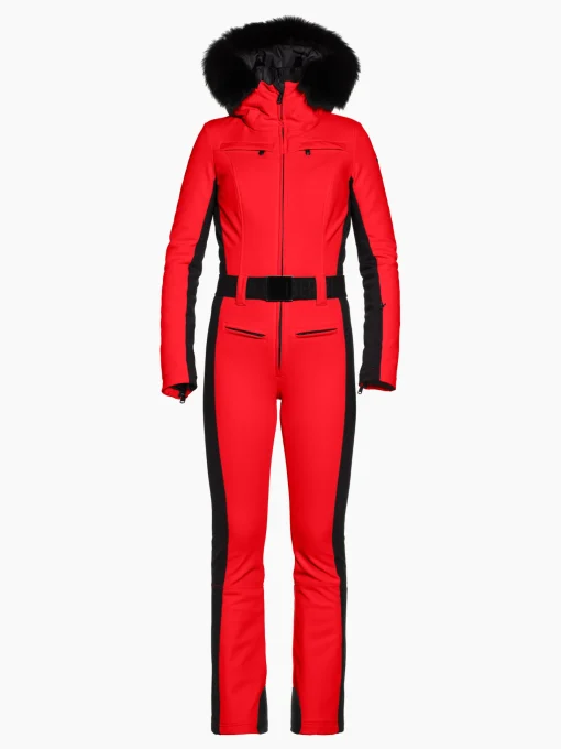 Ski Pakken-Goldbergh PARRY FAUX BORDER Ski Suit flame