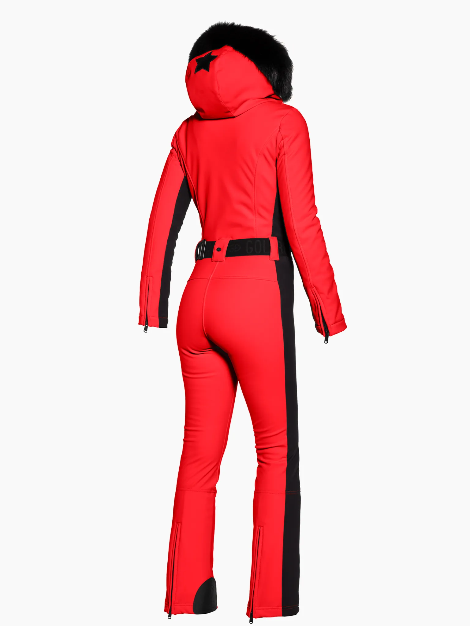 Ski Pakken-Goldbergh PARRY FAUX BORDER Ski Suit flame