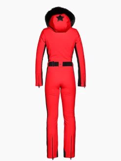 Ski Pakken-Goldbergh PARRY FAUX BORDER Ski Suit flame