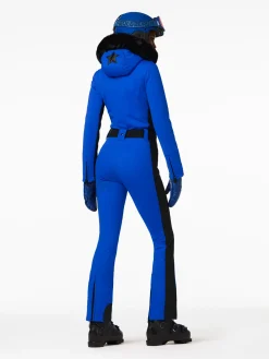 Ski Pakken-Goldbergh PARRY FAUX BORDER Ski Suit dazzling blue