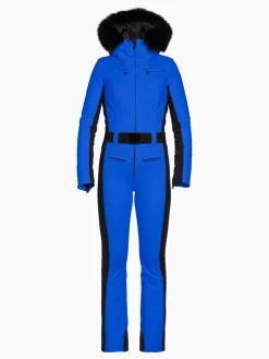 Ski Pakken-Goldbergh PARRY FAUX BORDER Ski Suit dazzling blue