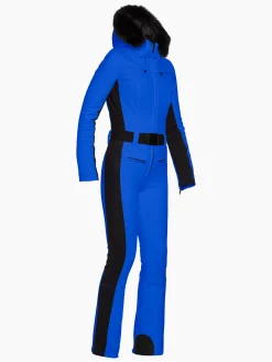 Ski Pakken-Goldbergh PARRY FAUX BORDER Ski Suit dazzling blue