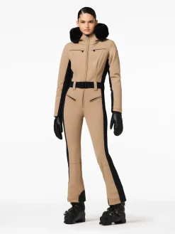 Ski Pakken-Goldbergh PARRY FAUX BORDER Ski Suit marmottes
