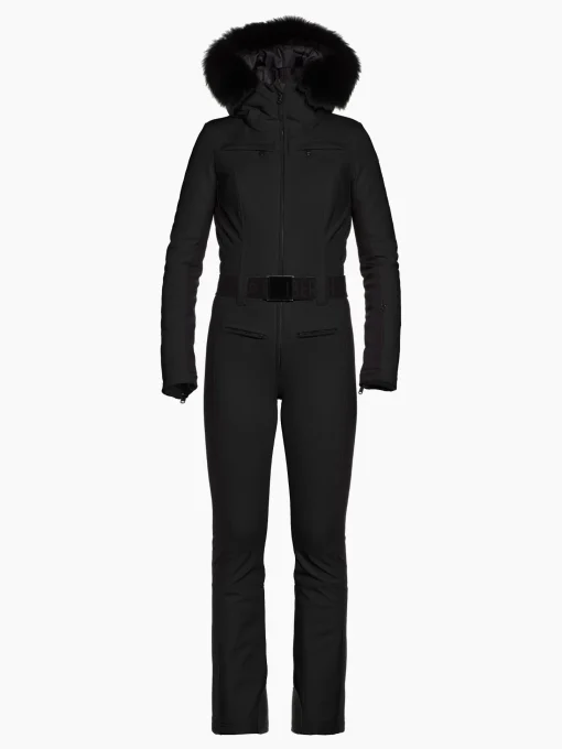 Ski Pakken-Goldbergh PARRY FAUX BORDER Ski Suit black
