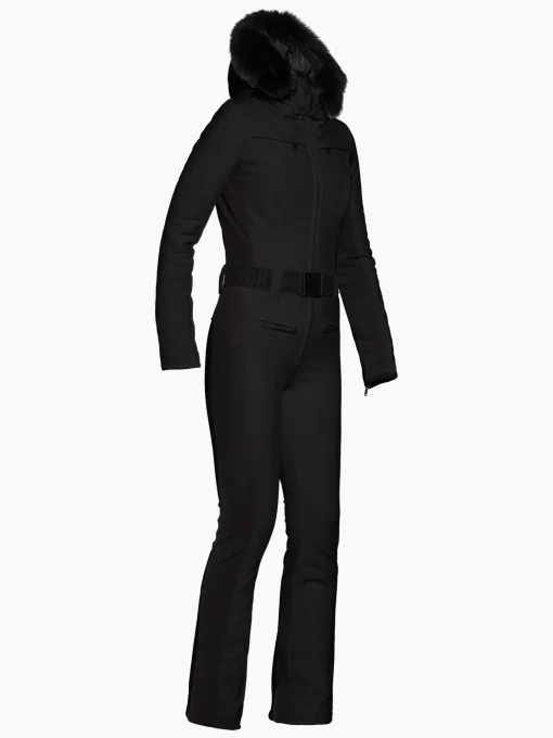 Ski Pakken-Goldbergh PARRY FAUX BORDER Ski Suit black