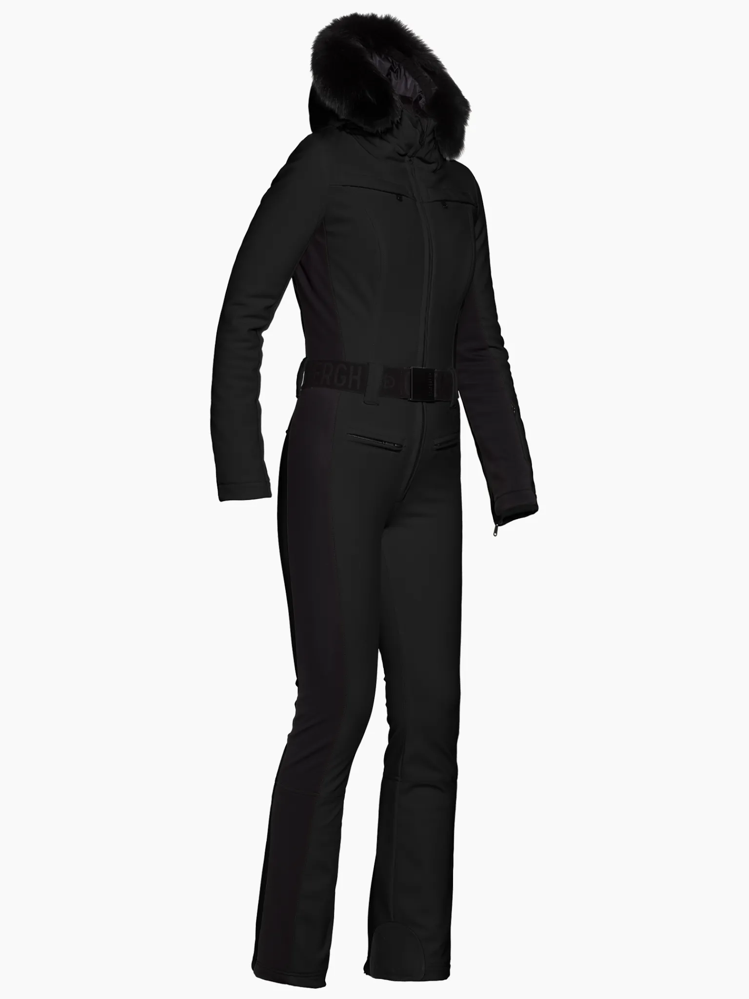 Ski Pakken-Goldbergh PARRY FAUX BORDER Ski Suit black